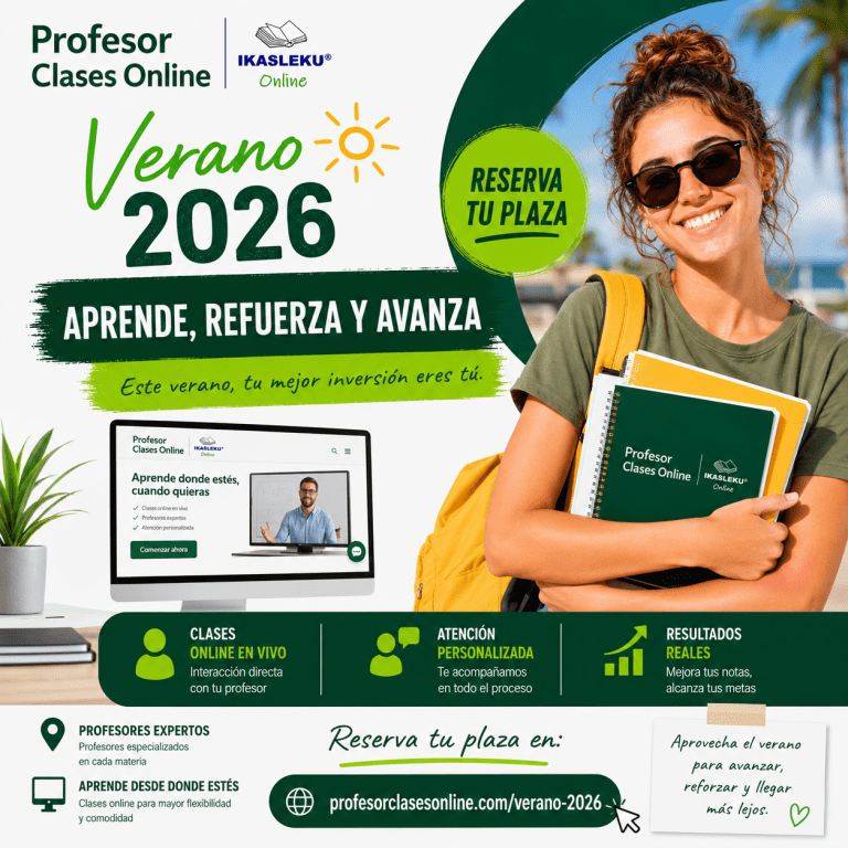 Lee más sobre el artículo Verano 2026: Matrícula Abierta. Reserva Tu Plaza y Tu Horario !!!